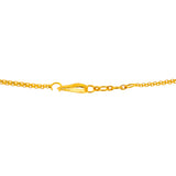 22K Yellow Gold Prisha Choker Necklace Set (69.3gm) | 
Our 22K Yellow Gold Prisha Choker Necklace Set is the perfect choker necklace chandbali earring ...