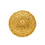 22K Yellow Gold Round Cocktail Ring (9.5 grams)