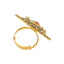 22K Antique Gold Shield Cocktail Ring (11.8gm)