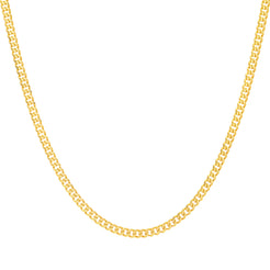 22K Yellow Gold 22in Cuban Link Chain (25.5gm)