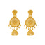 22K Yellow Gold Drop Earrings (26.7gm)