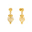 22K Yellow Gold Hanging Stud Earrings (3.3 grams)