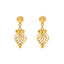 22K Yellow Gold Hanging Stud Earrings (3.3 grams)