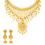 22K Yellow Gold Filigree Jewelry Set (64gm)