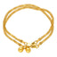 22K Yellow Gold Flat Chain Anklets (5.3 grams)