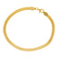 22K Yellow Gold Flat Chain Bracelet (10gm)