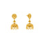 22K Yellow Gold Jhumka Earrings (15.9gm)