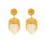 22K Yellow Gold Jhumka Earrings (30.8gm)