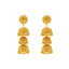 22K Yellow Gold Jhumka Earrings (36.1gm)