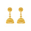 22K Yellow Gold Jhumka Earrings (30.7gm)