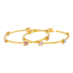 22K Yellow Gold Kids Bangle (11.4gm)