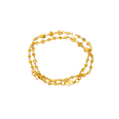 2K Yellow Gold Beaded Bracelet Set (7.2gm)