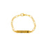Kid's 22K Yellow Gold Bracelet with Front Facing Bar (2.4gm)