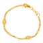 22K Yellow Gold Kids Bracelet w/ Beads (4.5gm)