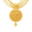 22K Yellow Gold Oorja Jewelry Set (81.5 grams)