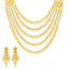 22K Yellow Gold Layered Jewelry Set (52 grams)