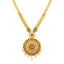 22K Gold Sajani Jewelry Set w/ Emeralds & Pearls (149.3gm)