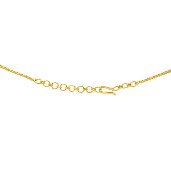 22K Yellow Gold Hemani Collar Jewelry Set (54.1 grams) | 
Our 22K Yellow Gold Hemani Collar Jewelry Set is just what a woman needs to add a rich layer of ...