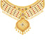 22K Yellow Gold Meenakari Jewelry Set (97.3 grams)
