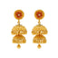 22K Yellow Gold Meenakari Jewelry Set (62.3gm)