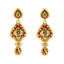 22K Yellow Gold Meenakari Pendant Set (31.5gm)