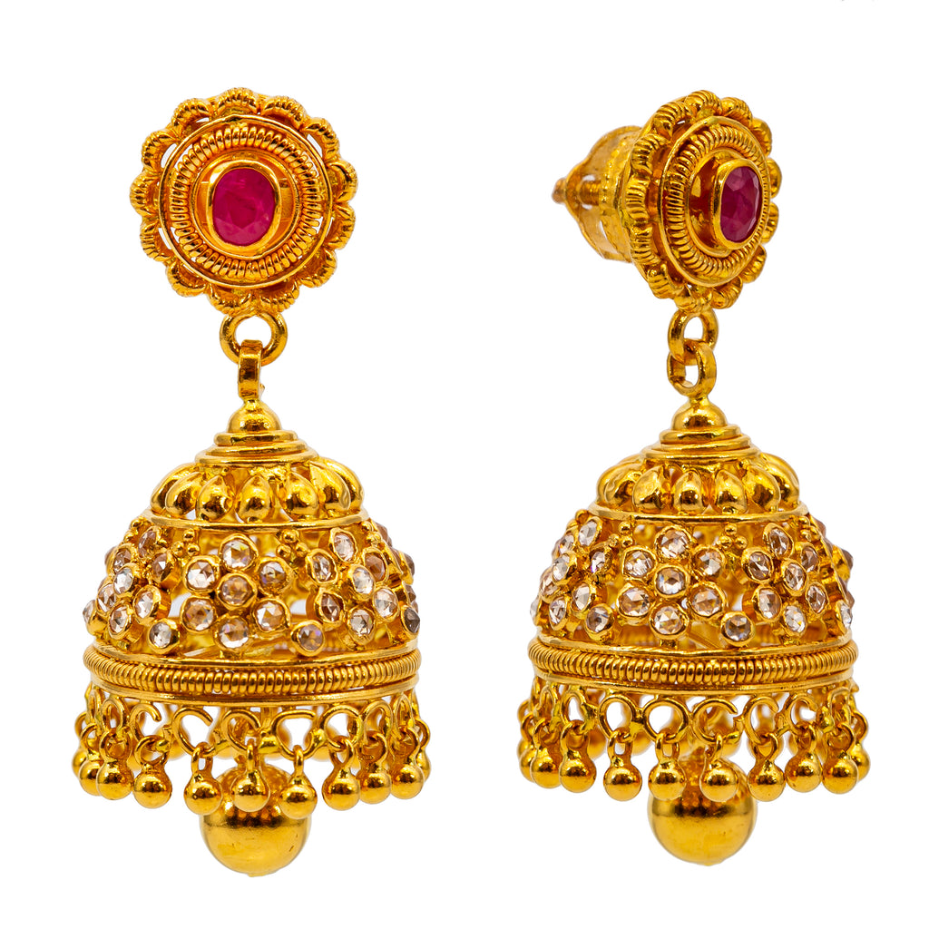 Kasu earrings gold store
