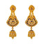 22K Yellow Gold Meenakari Jewelry Set (130.1gm)