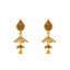 22K Yellow Gold Meenakari Jewelry Set (33gm)