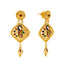 22K Yellow Gold Meenakari Peacock Jewelry Set (38.8gm)