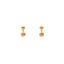22K Yellow Gold Ball Pendant Set (17.9gm)