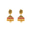 22K Yellow Gold Jeweled Pendant Set (36.3gm)