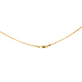 22K Yellow Gold & Jewels Laxmi Pendant Set (25.6gm) | 
Simple and elegant, this 22 karat yellow gold ball pendant jewelry set has subtle engravins etch...