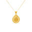22K Yellow Gold Filigree Pendant Set (17.7gm)
