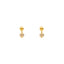 22K Yellow & White Gold Ball Pendant Set (9.2gm)
