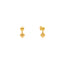 22K Yellow & White Gold Ball Pendant Set (9.3gm)