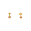 22K Yellow & Rose Gold Ball Pendant Set (13.9gm)