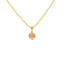 22K Yellow & Rose Gold Ball Pendant Set (13.9gm)