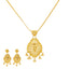 22K Yellow Gold Bina Pendant Set (18.9gm)