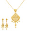22K Yellow Gold Chaya Pendant Set (22.9gm)