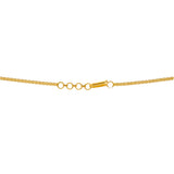 22K Yellow Gold Polki Choker Set with Gemstones & Pearls (68.5 grams) | 
Light up the room at your next big event when you wear this dazzling 22k yellow gold choker with...