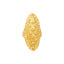 22K Yellow Gold Filigree Shield Ring (7.5gm)
