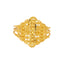 22K Yellow Gold Beaded Filigree Ring (4gm)