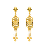 22K Yellow Gold Riya Jewelry Set | 
This minimalist 22k gold jewelry set has unique design and appeal. The 22k gold necklace and ear...