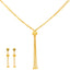 Minimal Beaded Jewelry Set in 22K Gold