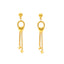 Naira Beaded Heart Jewelry Set in 22K Gold (16.2 grams)