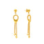 Naira Beaded Heart Jewelry Set in 22K Gold (16.2 grams)
