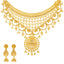 22K Yellow Gold Esha Jewelry Set (64 grams)