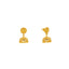22K Yellow Gold Kashvi Jewelry Set w. Jhumka Earrings (25.4 grams)