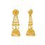 22K Yellow Gold Beaded Jewelry Set (110.6gm)