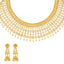 22K Yellow Gold Beaded Jewelry Set (110.6gm)